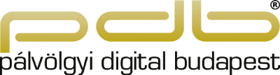 Pálvölgyi Digital Budapest logo