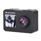 AgfaPhoto Realimove AC7000BK akciókamera, 2,7K, 120°, wifi, 30m-ig vízálló tok, dupla kijelző
