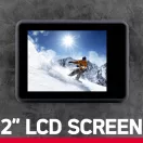 AgfaPhoto Realimove AC9000BK akciókamera, 4K, 170°, wifi, 30m-ig vízálló tok