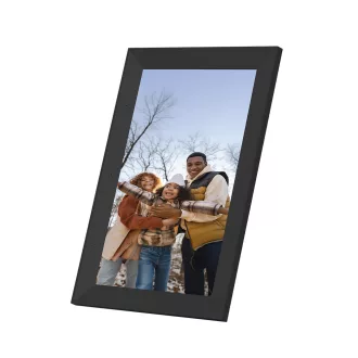   AgfaPhoto APF1000WIFIONE digitális képkeret 10" videó, hang, 16gb, Frameo, fekete