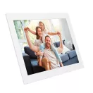 AgfaPhoto APF1000WIFI digitális képkeret 10" videó, hang, mozgásérzékelő, 32gb, Frameo, üveg, fehér