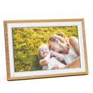 AgfaPhoto APF1000WIFI digitális képkeret 10" videó, hang, mozgásérzékelő, 32gb, Frameo, fa hatás