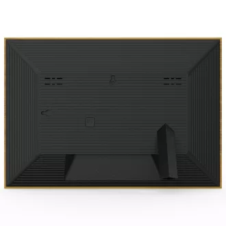   AgfaPhoto APF1000WIFI digitális képkeret 10" videó, hang, mozgásérzékelő, 32gb, Frameo, fa hatás