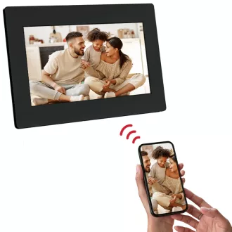   AgfaPhoto APF700WIFI digitális képkeret 7", WIFI, videó lejátszás hanggal, 32gb belső memória,frameo