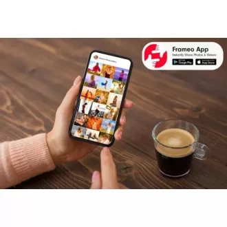   AgfaPhoto APF700WIFI digitális képkeret 7", WIFI, videó lejátszás hanggal, 32gb belső memória,frameo