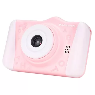   AgfaPhoto Realikids Cam 2, digitális gyerek fényképezőgép, rózsaszín