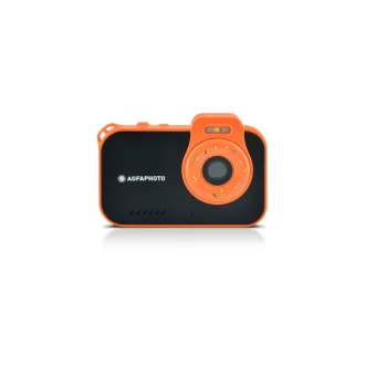   AgfaPhoto Photo Realikids 2 vízálló gyerek fényképezőgép, fekete narancs