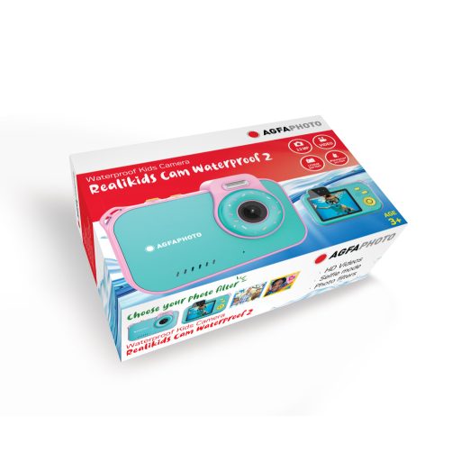 AgfaPhoto Photo Realikids 2 vízálló gyerekfényképezőgép, kék