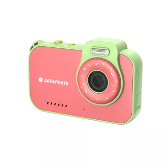   AgfaPhoto Photo Realikids 2 vízálló gyerek fényképezőgép, piros