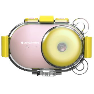   AgfaPhoto Realikids vízálló digitális fényképezőgép, rózsaszín