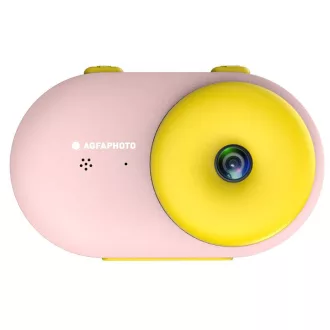   AgfaPhoto Realikids vízálló digitális fényképezőgép, rózsaszín