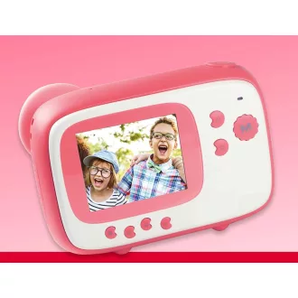   AgfaPhoto Realikids ARKICPK, instant gyerek fényképezőgép, rózsaszín