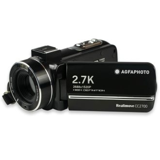   AgfaPhoto Realimove CC2700-2 videókamera 2,7K, +1db akkumulátor