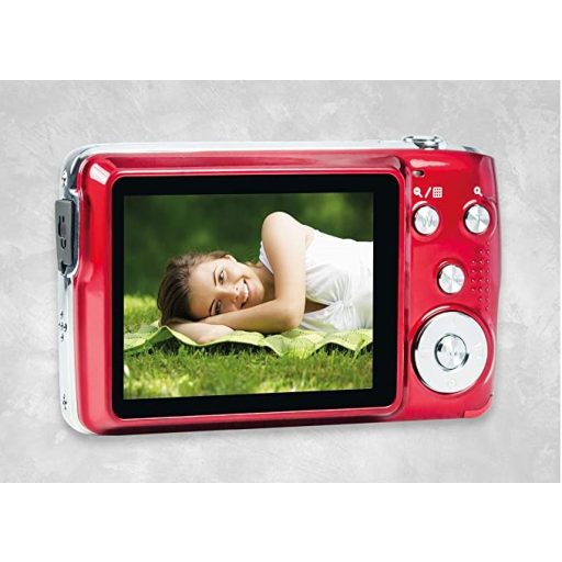AgfaPhoto DC8200 kompakt digitális fényképezőgép, piros