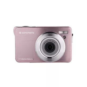   AgfaPhoto DC8300 kompakt digitális fényképezőgép, 21Mp, 8x optikai zoom, rózsaszín