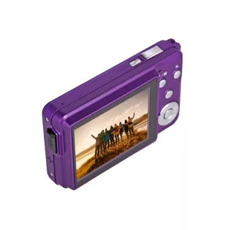   AgfaPhoto DC8300 kompakt digitális fényképezőgép, 21Mp, 8x optikai zoom, lila