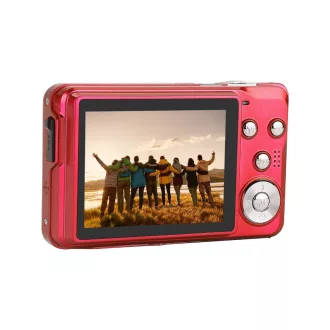   AgfaPhoto DC8300 kompakt digitális fényképezőgép, 21Mp, 8x optikai zoom, piros