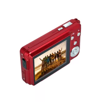   AgfaPhoto DC8300 kompakt digitális fényképezőgép, 21Mp, 8x optikai zoom, piros