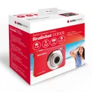AgfaPhoto DC8300 kompakt digitális fényképezőgép, 21Mp, 8x optikai zoom, piros