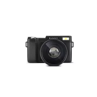   AgfaPhoto Realishot VLG4KDIG Vlogger fényképezőgép, 16x digitális zoom