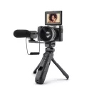 AgfaPhoto Realishot VLG4KDIG Vlogger fényképezőgép, 16x digitális zoom