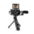 AgfaPhoto Realishot VLG4KDIG Vlogger fényképezőgép, 16x digitális zoom
