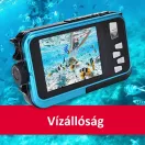 AgfaPhoto WP8000 vízálló kompakt digitális fényképezőgép, kék