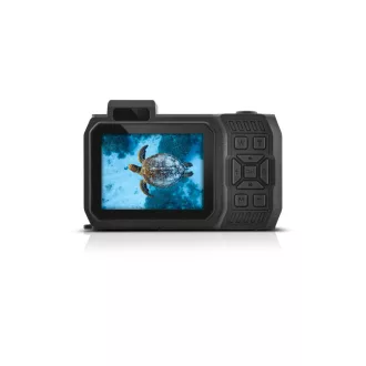  AgfaPhoto Realishot WP9500 vízálló digitális fényképezőgép, dupla kijelző, fekete