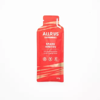   ALLRYS Spark Ignites vegán, hőkezelt paradicsomos rizskészítmény energiapótlásra