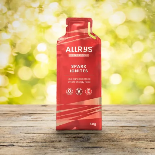 ALLRYS Spark Ignites vegán, hőkezelt paradicsomos rizskészítmény energiapótlásra