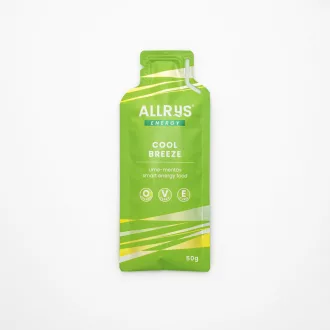   ALLRYS Cool Breeze vegán, hőkezelt lime-mentás rizskészítmény energiapótlásra