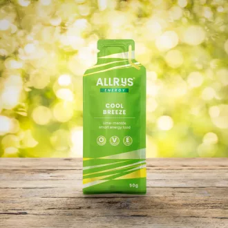   ALLRYS Cool Breeze vegán, hőkezelt lime-mentás rizskészítmény energiapótlásra