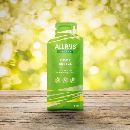 ALLRYS Cool Breeze vegán, hőkezelt lime-mentás rizskészítmény energiapótlásra