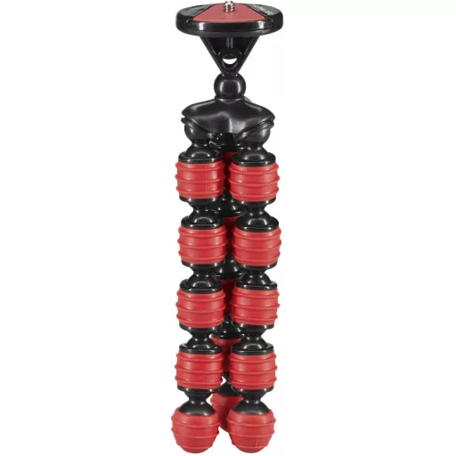 Cullmann Alpha 350; piros, miniállvány mobiladapterrel