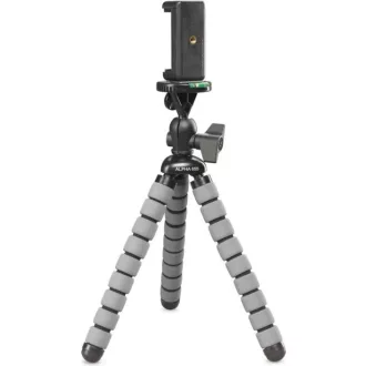   Cullmann Alpha 655; szürke flexibilis lábú állvány mobiladapterrel