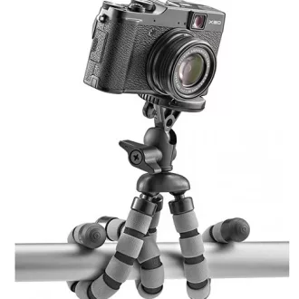   Cullmann Alpha 655; szürke flexibilis lábú állvány mobiladapterrel