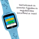 Celly Kidswatch okosóra gyerekeknek, víz és porálló, GPS, alvásfigyelő