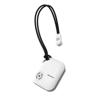   Celly Smartfinder, GPS nyomkövető, IOS, Apple Find My, lokátor kompatibilitás, fehér