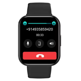   Celly Trainerwatch2 sport okosóra, hívásfunkció, lépés és pulzusmérés, 168 óra üzemidő, fekete