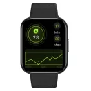 Celly Trainerwatch2 sport okosóra, hívásfunkció, lépés és pulzusmérés, 168 óra üzemidő, fekete