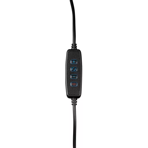 Dörr SLR-16 Bi-Color hajlítható karú LED körlámpa telefon tartóval,csipesszel