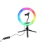 Dörr VL-26 RGB Vlogging szett, körlámpa, állvánnyal