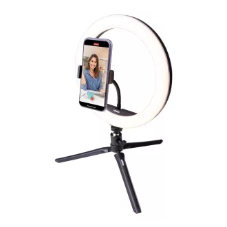 Dörr VL-26 RGB Vlogging szett, körlámpa, állvánnyal