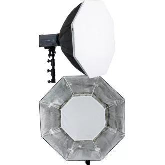   Dörr QFOC-110 nyolcszögletű softbox Quick-Fix rendszerrel, DE/DPS vakukhoz, 110 cm