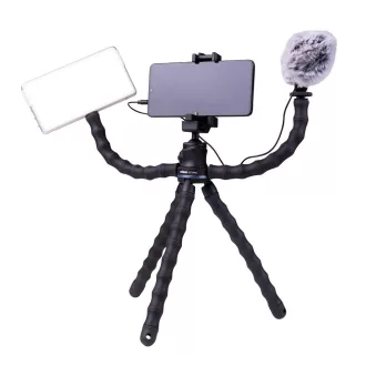   Dörr Octopus hajlítható lábú vlogger állvány + 2 x hajlítható láb