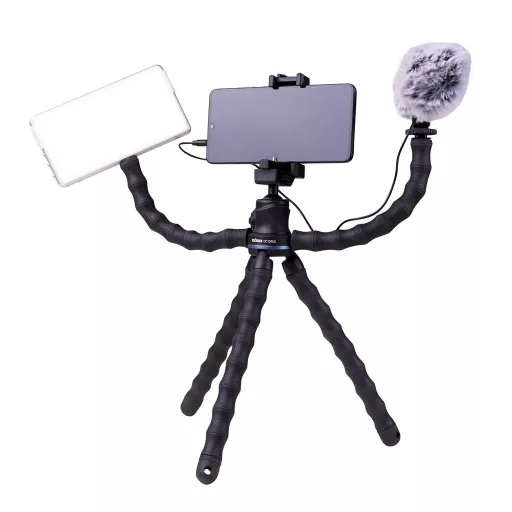 Dörr Octopus hajlítható lábú vlogger állvány + 2 x hajlítható láb