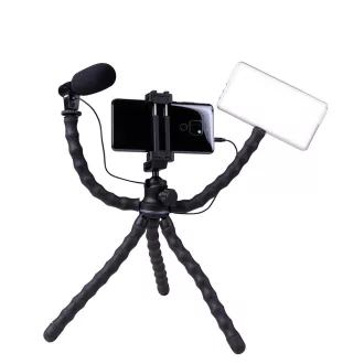   Dörr Octopus hajlítható lábú vlogger állvány + 2 x hajlítható láb