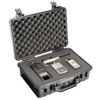   Peli 1500 víz- és ütésálló táska előmetszett szivacsbetéttel, fekete