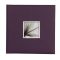Dörr fotóalbum, ablakos, beragasztós, 34x34cm, 20lap/40oldal, lila
