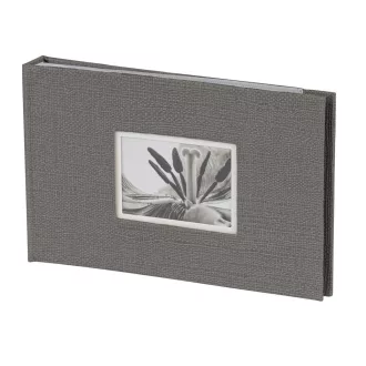   Dörr keményfedeles zsebalbum, ablakos, becsúsztatós, 40db 10x15cm, szürke